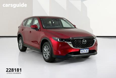 Red 2023 Mazda CX-5 Wagon G25 Touring (Awd)