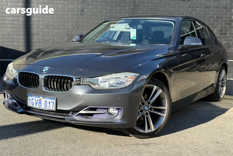 Grey 2013 BMW 320I Sedan Sport Line