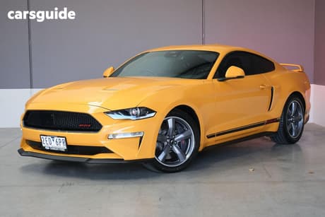Orange 2022 Ford Mustang Fastback Gt 5.0 V8