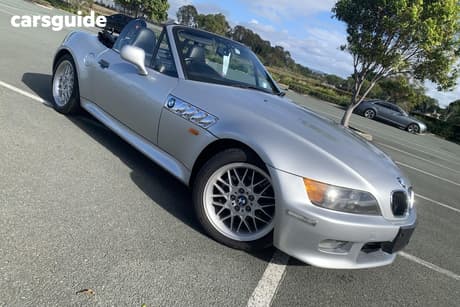 Silver 2000 BMW Z3 Convertible