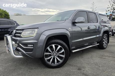 Grey 2018 Volkswagen Amarok Dual Cab Utility V6 Tdi 550 Highline
