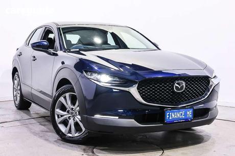 Blue 2025 Mazda CX-30 Wagon G20 Evolve (Fwd)