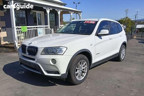 White 2011 BMW X3 Wagon Xdrive 20D