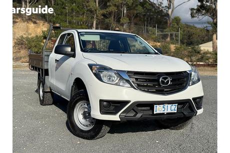White 2018 Mazda BT-50 Cab Chassis Xt (4X2)