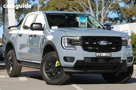 Grey 2026 Ford Ranger Double Cab Pick Up Wildtrak 3.0 (4X4)