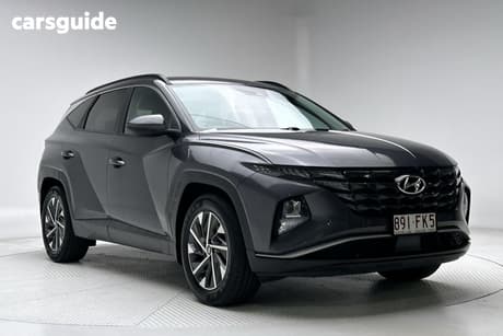 Grey 2022 Hyundai Tucson Wagon Elite (Awd)