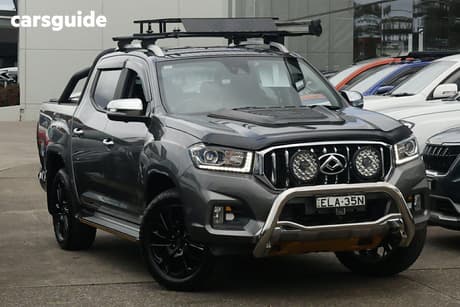 Grey 2020 LDV T60 Double Cab Utility Luxe (4X4)