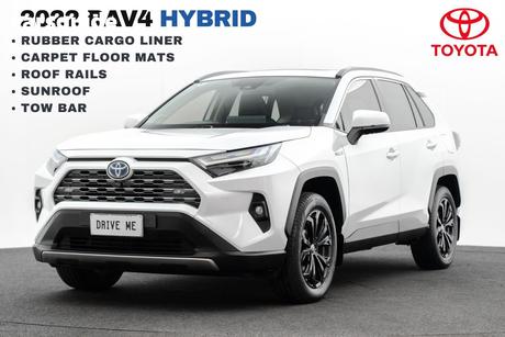 White 2022 Toyota RAV4 Wagon Cruiser (Awd) Hybrid