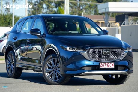 Blue 2025 Mazda CX-5 Wagon G25 Akera (Awd)