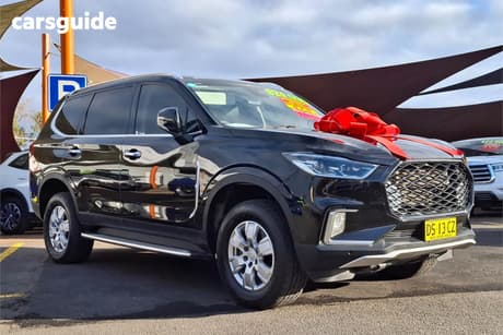 Black 2021 LDV D90 Wagon Executive (4Wd) D20