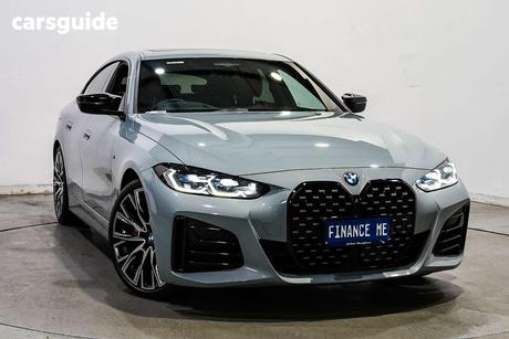 Grey 2022 BMW M440 Coupe Xdrive Gran Coupe Mhev