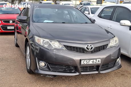 Grey 2013 Toyota Camry Sedan Atara Sx