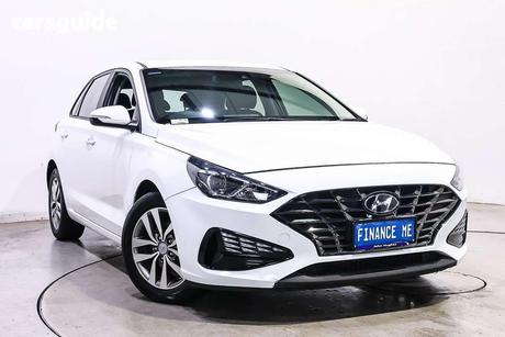 White 2021 Hyundai I30 Hatchback Special Edition