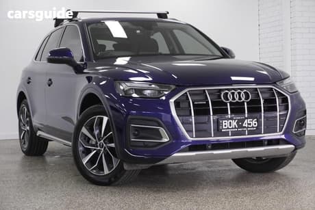 Blue 2020 Audi Q5 Wagon 40 Tdi Quattro Mhev