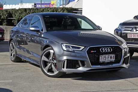 Grey 2018 Audi RS3 Sedan Quattro