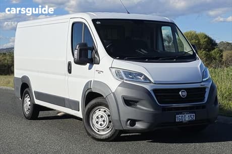 White 2017 Fiat Ducato Van Mwb/Mid