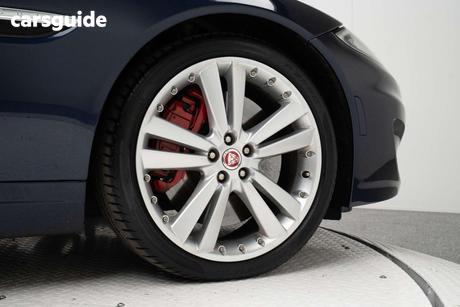 Blue 2014 Jaguar XKR Coupe 5.0 Sc V8