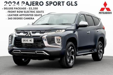 Grey 2024 Mitsubishi Pajero Sport Wagon Gls (4Wd) 7 Seat