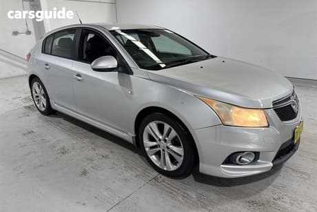 Silver 2014 Holden Cruze Hatchback Sri V