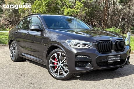 Grey 2020 BMW X4 Coupe Xdrive30I M Sport