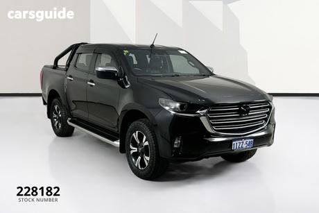 Black 2020 Mazda BT-50 Dual Cab Pick-up Gt (4X4)