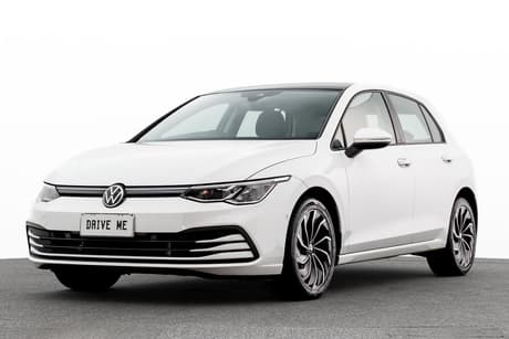 White 2022 Volkswagen Golf Hatchback 110Tsi Life
