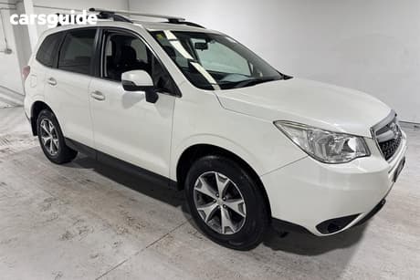 White 2015 Subaru Forester Wagon 2.5I-L