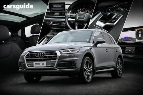 Grey 2020 Audi Q5 Wagon 40 Tdi Quattro Sport