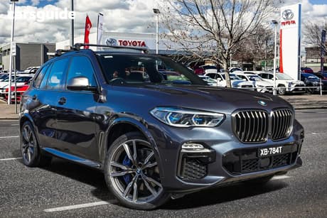 Grey 2021 BMW X5 Wagon M50I