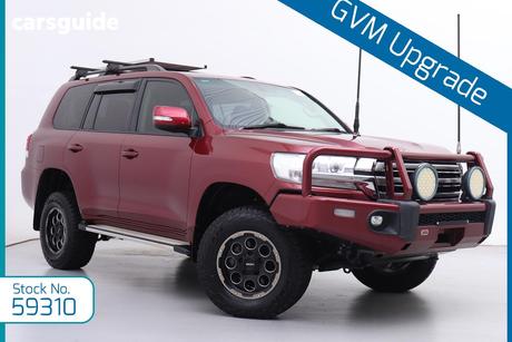 Red 2017 Toyota Landcruiser Wagon Gxl (4X4)