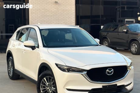 White 2017 Mazda CX-5 Wagon Maxx Sport (4X4)