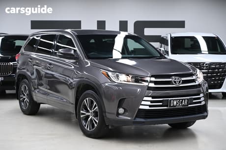 Grey 2017 Toyota Kluger Wagon Gx (4X2)
