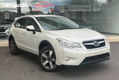 White 2013 Subaru XV Wagon Eyesight Hybrid 2.0I (Hybrid)