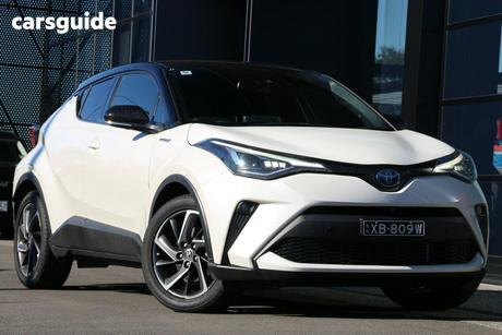 White 2021 Toyota C-HR Wagon Koba (2Wd) Hybrid