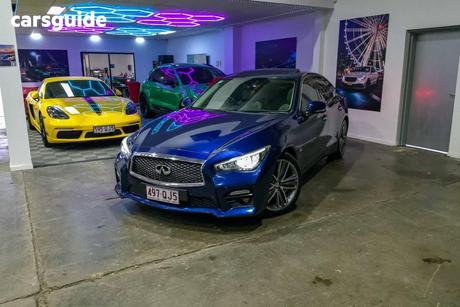 Blue 2016 Infiniti Q50 Sedan 3.0Tt Red Sport