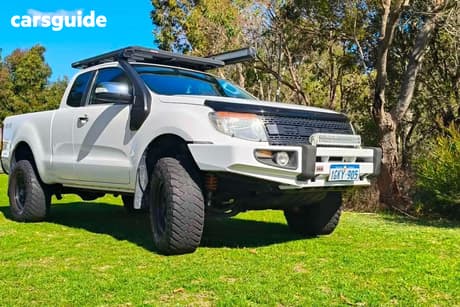 White 2013 Ford Ranger Super Cab Utility Xlt 3.2 (4X4)