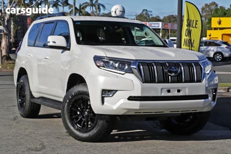 White 2020 Toyota Landcruiser Prado Wagon Gxl