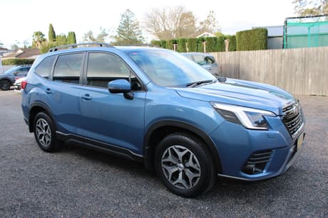Blue 2023 Subaru Forester Wagon 2.5I (Awd)