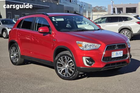 Red 2015 Mitsubishi ASX Wagon Ls (2Wd)