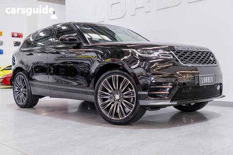 Black 2017 Land Rover Range Rover Velar Wagon D180 R-Dynamic S
