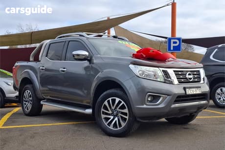 Grey 2018 Nissan Navara Dual Cab Utility St-X (4X4)