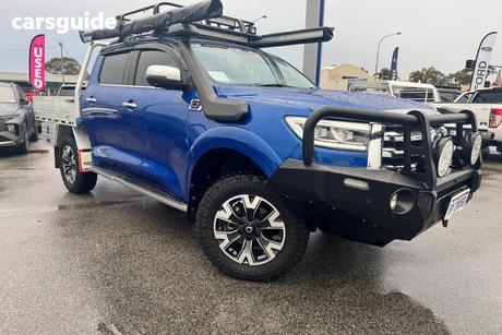 Blue 2021 GWM UTE Dual Cab Utility Cannon-L (4X4)