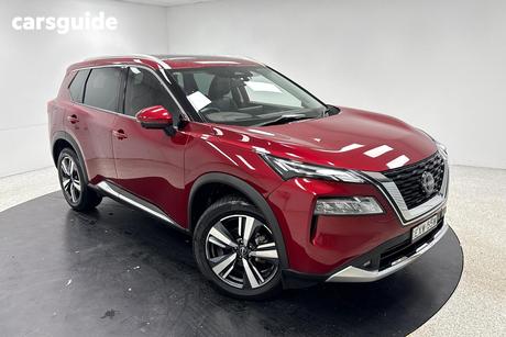 Red 2023 Nissan X-Trail Wagon Ti-L (4Wd)
