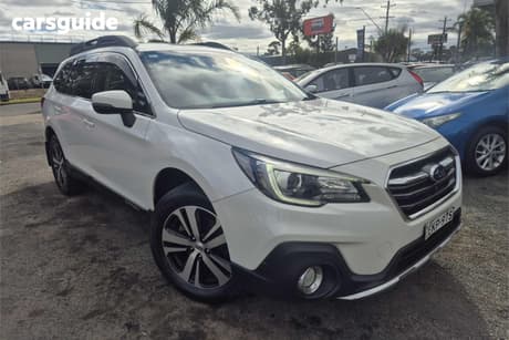 White 2020 Subaru Outback Wagon 2.5I Awd