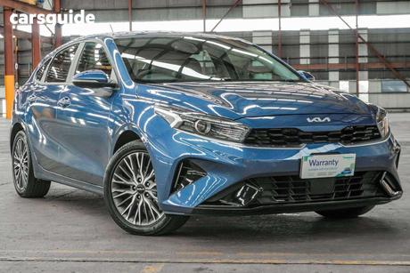 Blue 2024 Kia Cerato Hatchback Sport