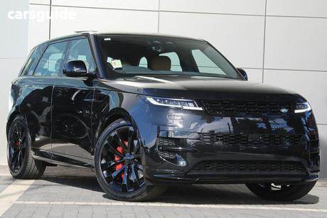 Black 2026 Land Rover Range Rover Sport SUV