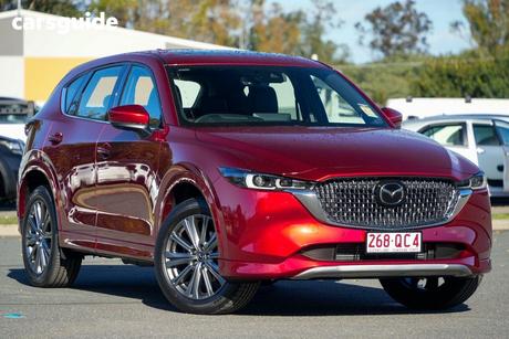 Red 2025 Mazda CX-5 Wagon G35 Akera Turbo (Awd)