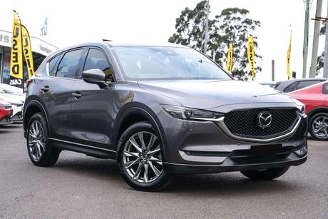 Grey 2018 Mazda CX-5 Wagon Akera (4X4)