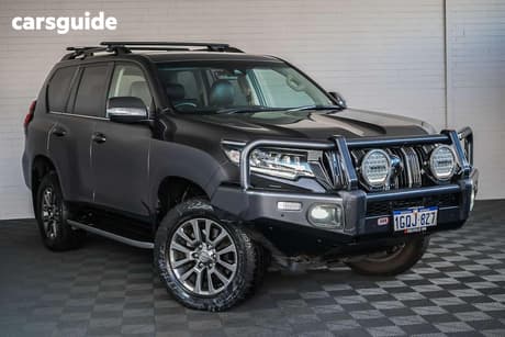 Grey 2018 Toyota Landcruiser Prado Wagon Vx (4X4)