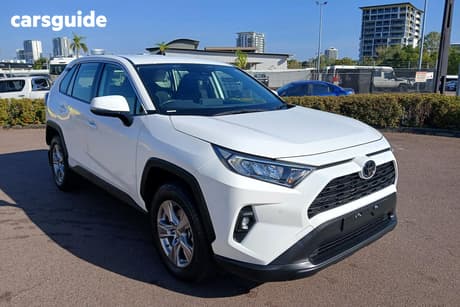 White 2024 Toyota RAV4 Wagon Gx (2Wd)
